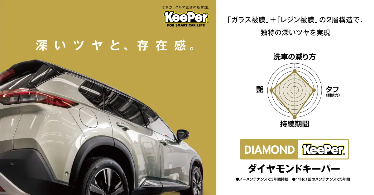 ダイヤモンドキーパー - 静岡県富士市の手洗い洗車・コーティング